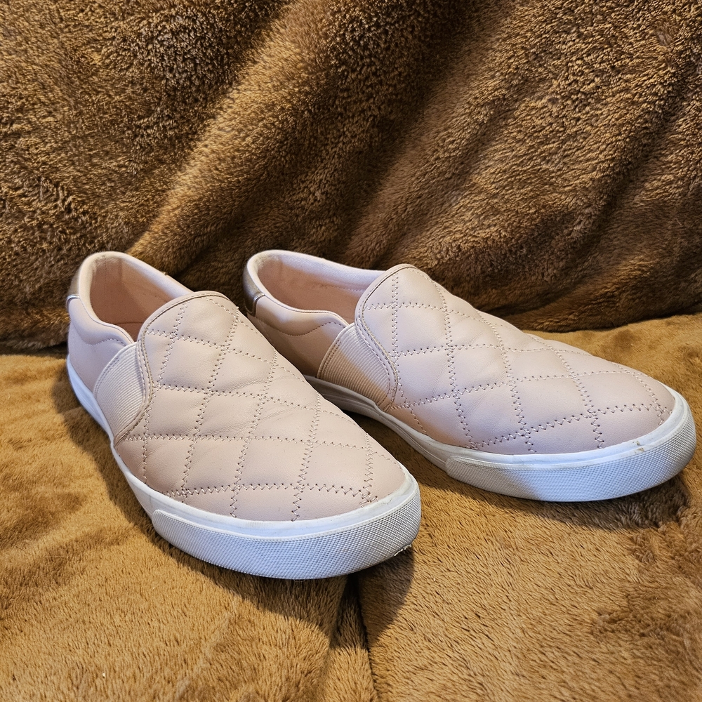 Nine West Quilted Slip-On Sneakers - Pink